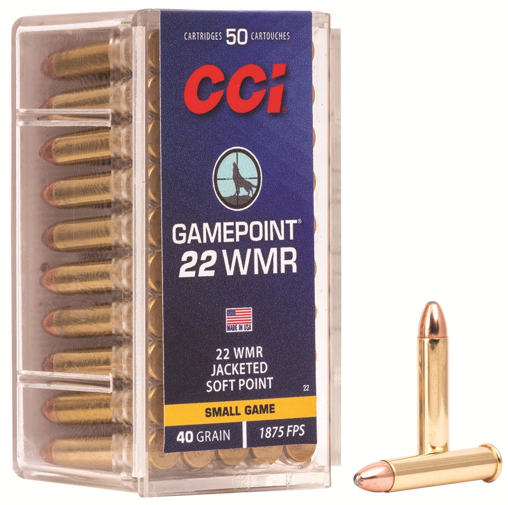 CCI 0022 WMR22 40GP 50 - Win Repeating Arms Promotion